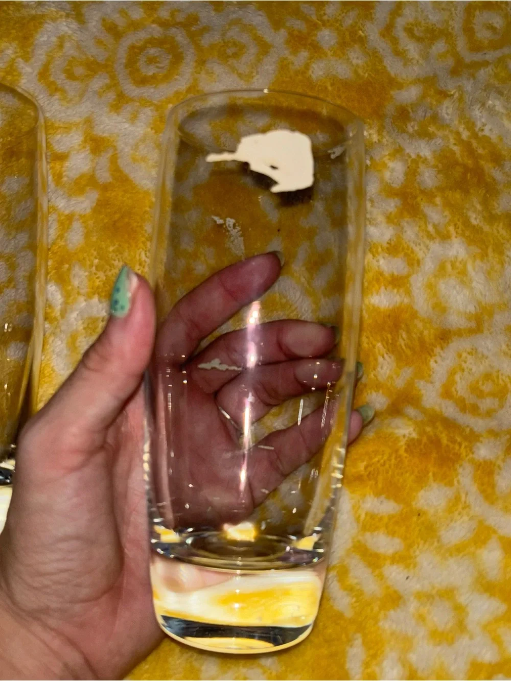 Set of 3 Clear Glasses